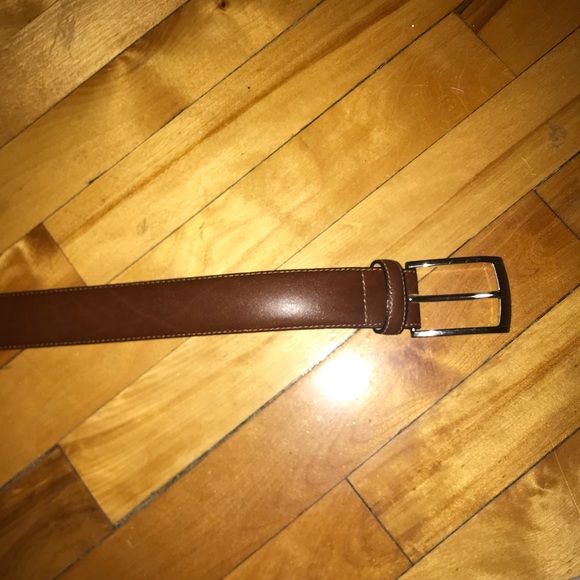 Tan Leather Belt - Picture 2 of 3